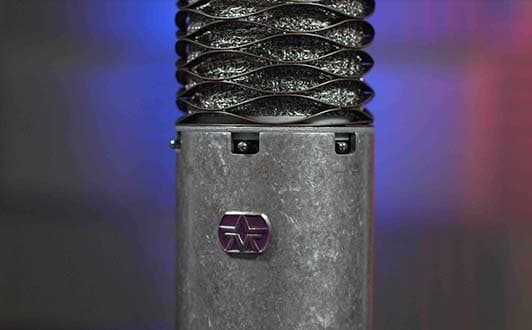 Image shows part of the grey metal and cylindrical shaped Aston Spirit.