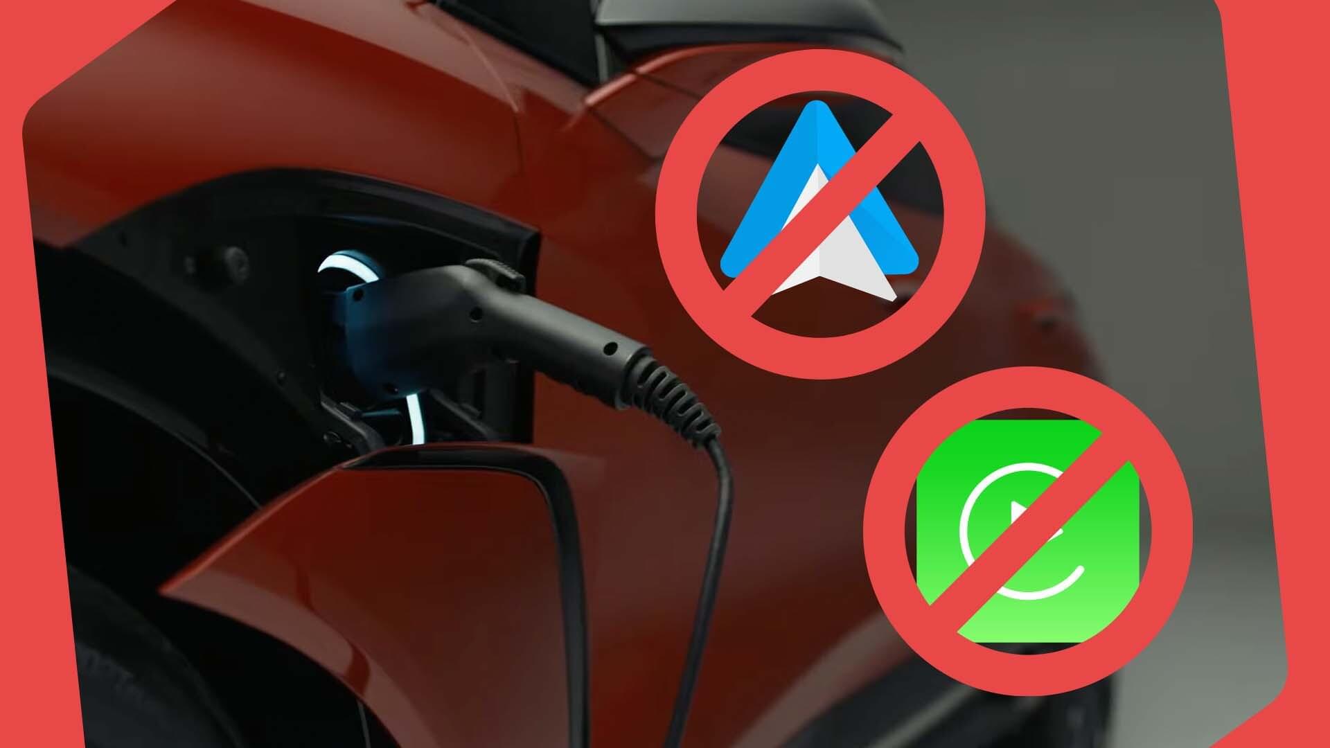 GM ditches android auto carplay header