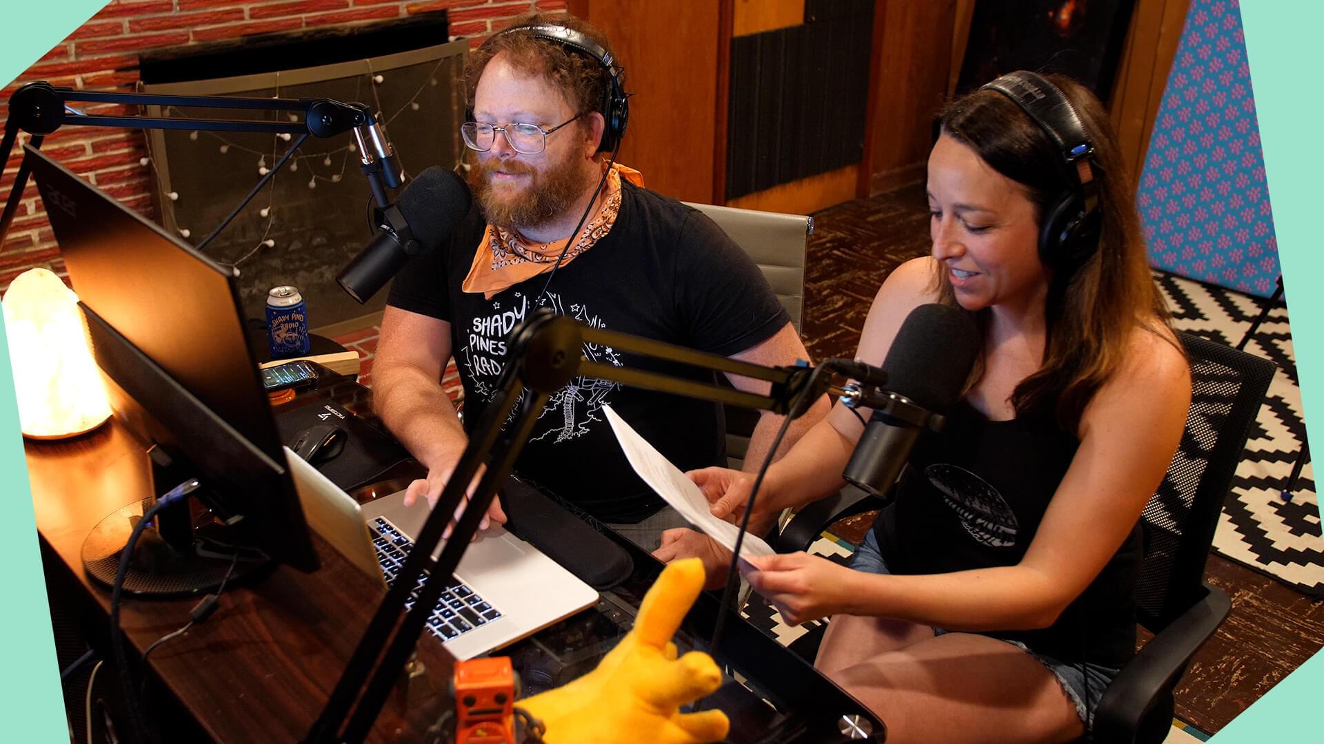 Shady pines radio creative community radio header