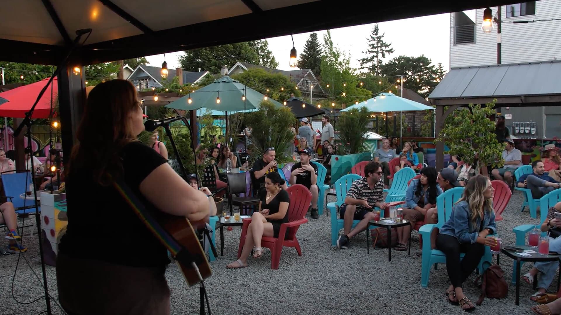 Shady Pines Radio open mic