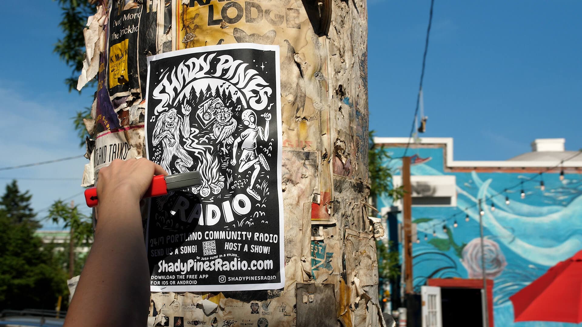 Shady Pines Radio poster