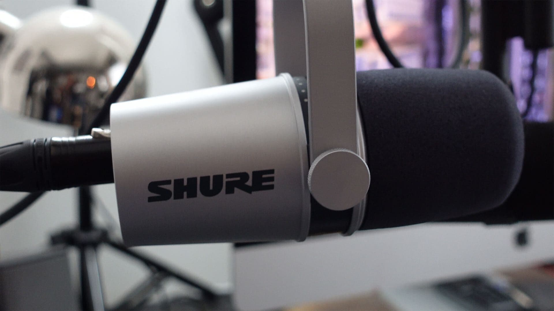 Shure MV7 XLR Use