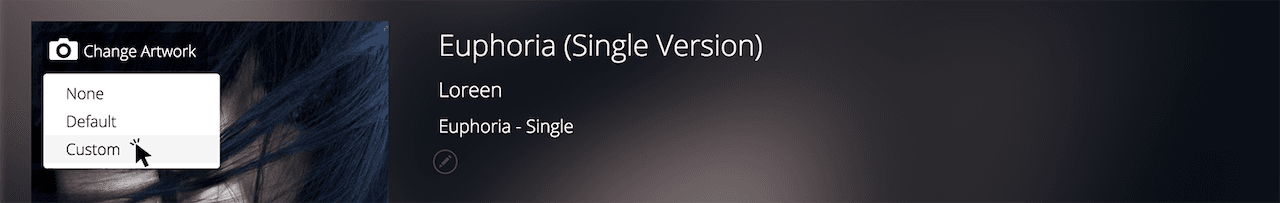 Accessing track artwork