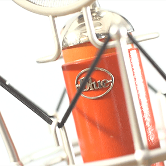 Blue Spark microphone.