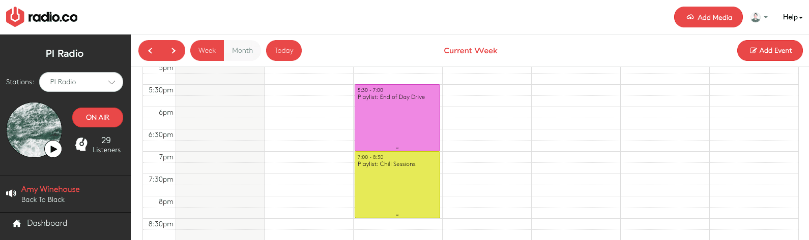 Event overrun - back to back playlists